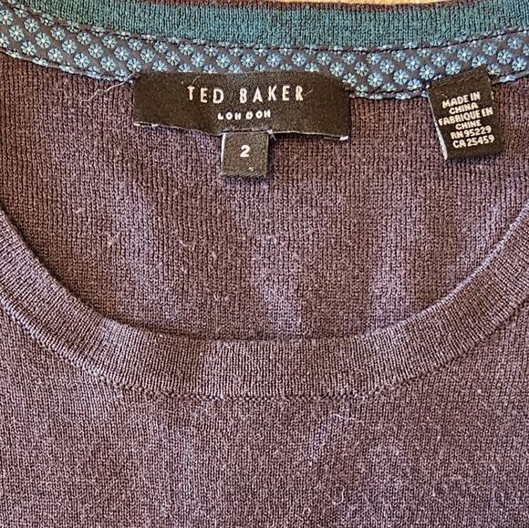 Ted Baker London Cowden Crew Neck Sweater Sz.L    V-BL - Picture 8 of 10